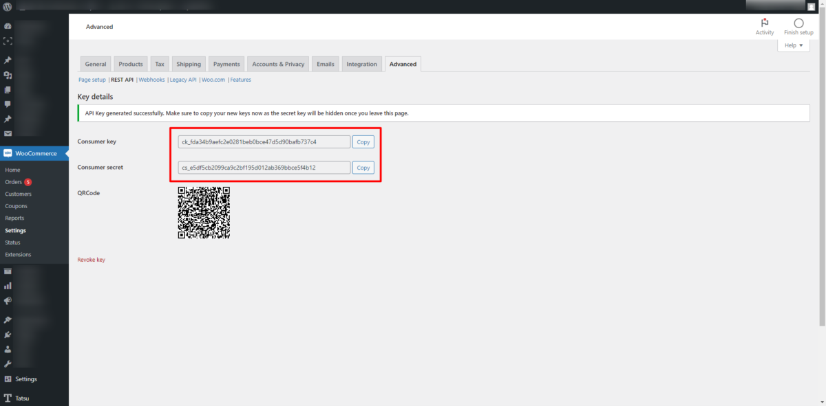WooCommerce Veloyd Key details