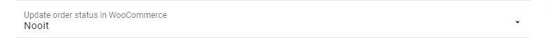 WooCommerce update order status in WooCommerce
