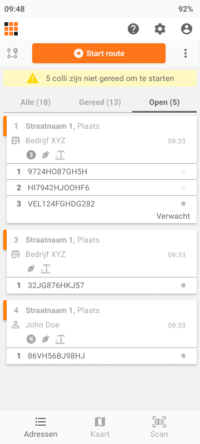 Scan gereed