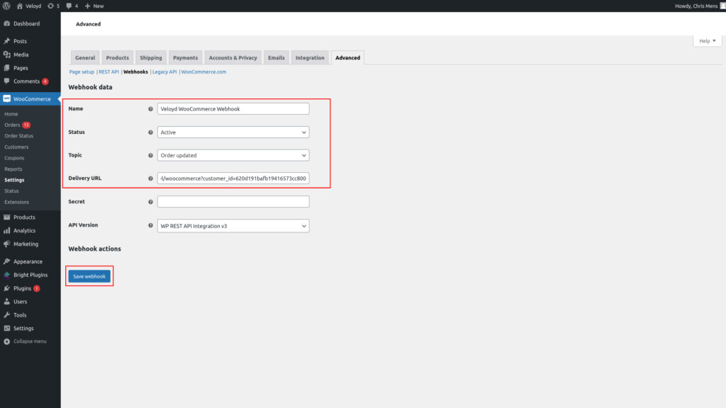 webhook_fields