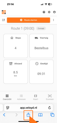 Add Veloyd to Home step 1